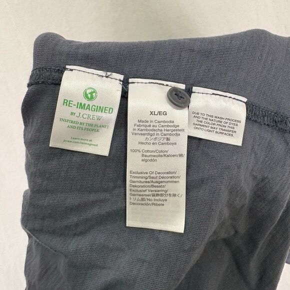 J. Crew Collared Casual Button Down Cotton Shirt Men's XL - Picture 12 of 13